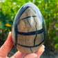 Natural Septarian Crystal Egg UV Reactive Stone Spiritual Healing Crystal Protection Meditation Glowing Energy Dragon Stone Home Decor Gift - MagicCrystals.com