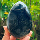 Natural Septarian Crystal Egg UV Reactive Stone Spiritual Healing Crystal Protection Meditation Glowing Energy Dragon Stone Home Decor Gift - MagicCrystals.com