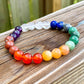 8 mm-Seven-Chakra-Gemstone Beaded Bracelet - MagicCrystals.Check out our Gemstone Beaded Bracelet made of polished stone - 8mm Crystal Stone bracelet. This are the very Best and Unique Handmade items from MagicCrystals.com Crystal Bracelet, Gemstone bracelet, Minimalist Crystal Jewelry, Trendy Summer Jewelry, Gift for him and her.
