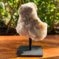 Smoky Quartz Druzy on Stand