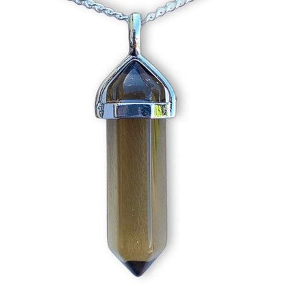 Smoky Quartz Pendant Necklace