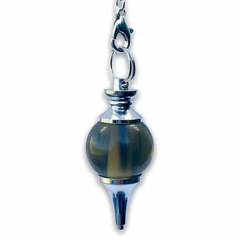 Smoky Quartz Sphere Pendulum. Find Smoky Quartz   Sphere Pendulum - Smoky Quartz   Pendant crystal pendulum dowsing when you shop at Magic Crystals. Gray Pendulum.