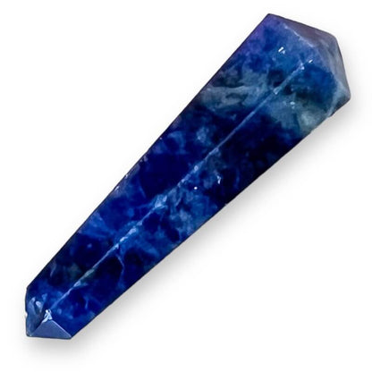 Double Point Stone. Sodalite-Stone-Stone-Double-Point. Natural Double Terminated Point Crystal.- Magic Crystal. Natural Double Terminated Point Crystal - MAGICCRYSTALS