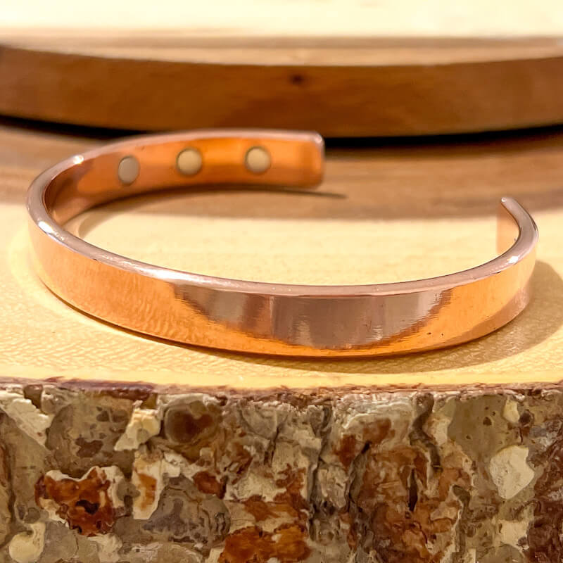   Solid-Copper-Bracelet. Powerful Copper Bracelet Handmade Cuff Wristband. 100 copper bracelet