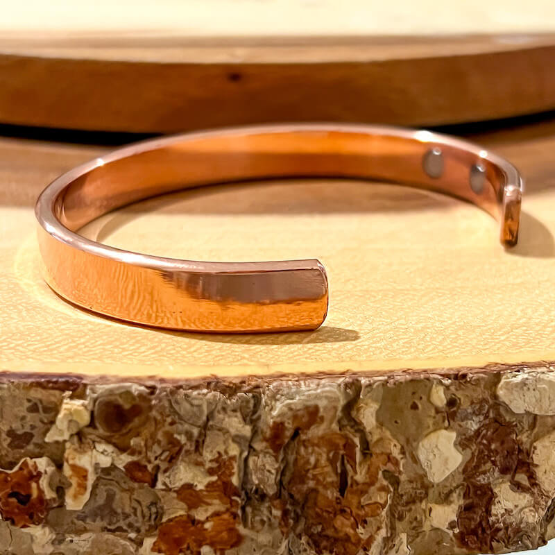    Solid-Copper-Bracelet. Powerful Copper Bracelet Handmade Cuff Wristband. 100 copper bracelet