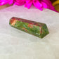 Double Point Stone. Unakite-Stone-Stone-Double-Point. Natural Double Terminated Point Crystal.- Magic Crystal. Natural Double Terminated Point Crystal - MAGICCRYSTALS