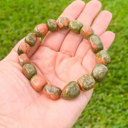 Tumbled Gemstone Bracelet