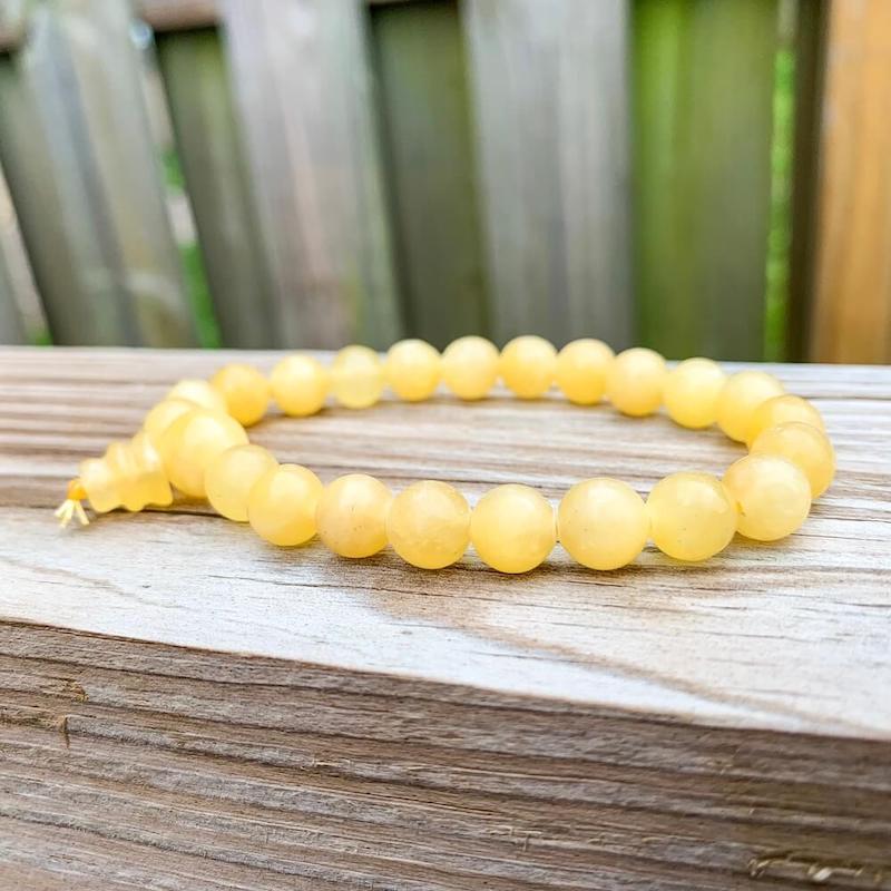 Shop for Yellow Calcite Bracelet, Healing for Men & Women, Deepen Intellect, Psychic Abilities, Astral Projection, Gift for Men And Women at Magic Crystals. Yellow Bracelet, Gemstone Bracelet, Yoga Jewelry, Intention Jewelry with great quality. FREE SHIPPING available