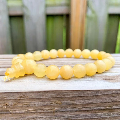 Shop for Yellow Calcite Bracelet, Healing for Men & Women, Deepen Intellect, Psychic Abilities, Astral Projection, Gift for Men And Women at Magic Crystals. Yellow Bracelet, Gemstone Bracelet, Yoga Jewelry, Intention Jewelry with great quality. FREE SHIPPING available