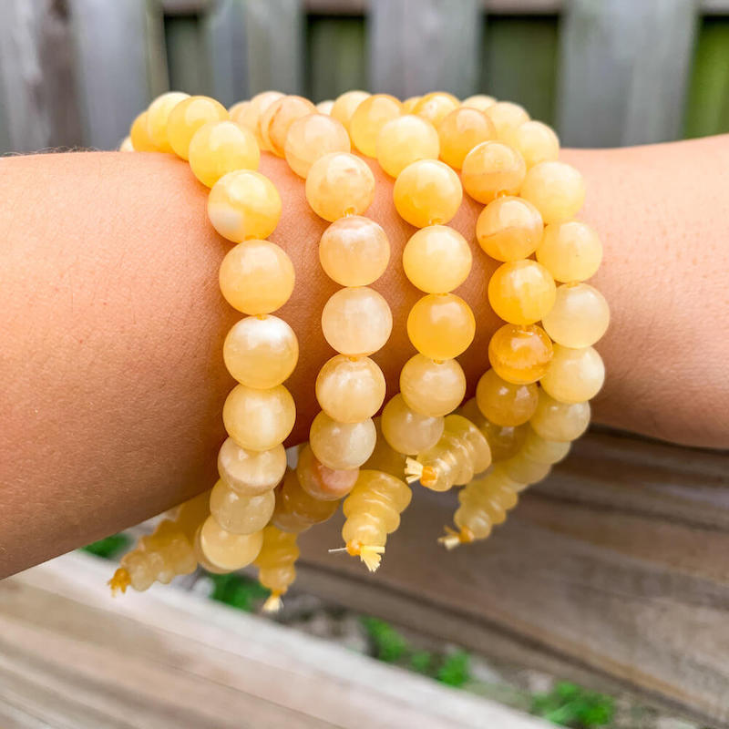 Shop for Yellow Calcite Bracelet, Healing for Men & Women, Deepen Intellect, Psychic Abilities, Astral Projection, Gift for Men And Women at Magic Crystals. Yellow Bracelet, Gemstone Bracelet, Yoga Jewelry, Intention Jewelry with great quality. FREE SHIPPING available