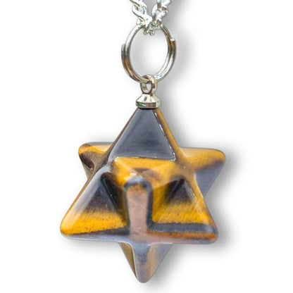 Check out our Crystal Quartz Stone Merkaba Necklace & Pendant at Magic Crystals. Quartz energizes and activates the chakras. Gemstone Merkaba Necklace, Quartz Merkaba Pendant, Quartz Star Necklace, Sacred Geometry Necklace, Sacred Geometry Quartz, Quartz Necklace