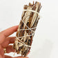Yerba Santa smudge sticks. Traditionally used for protection and setting boundaries. It is also used to promote love, growth, empowerment, purification, and beauty. Shop at MAGICCRYSTALS.COM for Yerba Santa Smudge Sticks 4", Cleanse Smudge.