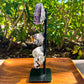 Amethyst, Citrine & Clear Quartz Crystal Set for Abundance, Clarity & Spiritual Growth