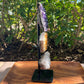 Amethyst, Citrine & Clear Quartz Crystal Set for Abundance, Clarity & Spiritual Growth