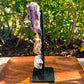 Amethyst, Citrine & Clear Quartz Crystal Set for Abundance, Clarity & Spiritual Growth
