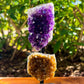 Amethyst, Citrine & Clear Quartz Crystal Set for Abundance, Clarity & Spiritual Growth