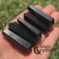 Double Point Stone. Black-Tourmaline-Double-Point. Natural Double Terminated Point Crystal.- Magic Crystal. Natural Double Terminated Point Crystal - MAGICCRYSTALS