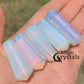 Double Point Stone.  Opalite-Stone-Stone-Double-Point. Natural Double Terminated Point Crystal.- Magic Crystal. Natural Double Terminated Point Crystal - MAGICCRYSTALS
