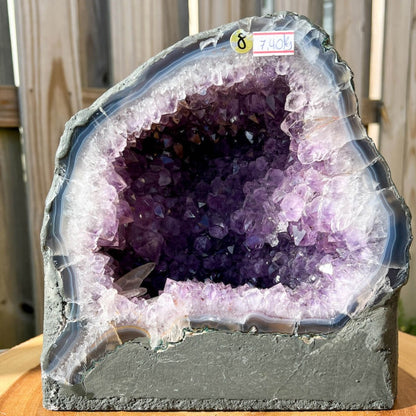 Buy Magic Crystals 16.3 lb lbs Large Druzy Amethyst Cathedral #17, Amethyst Stone, Purple Amethyst Point, Stone Point, Crystal Point, Amethyst Tower, Power Point at Magic Crystals. Natural Amethyst Gemstone for PROTECTION, PEACE, INSPIRATION. Magiccrystals.com offers FREE SHIPPING and the best quality gemstones.