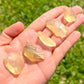 Looking for authentic real Libyan Desert Glass? Shop at Magic Crystals for Lybian Tektite unique pieces by the gram. Yellow and gold tektite from Libya and Egypt. FREE SHIPPING available. Libyan Desert Glass will range between 5-30 mm depending on weight. Rare Tektite at MagicCrystals.com