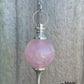 What is a pendulum? A pendulum is an object hung that swings back and forth. Buy Rose Quartz Sphere Pendulum, Crystal for Dowsing in Magic Crystals. Magiccrystals.com has pendulum with chakra stones for Divine Knowledge. Learn how to use a pendulum, Gemstone pendulum or pendulum stone in our site.