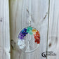 Tree of Life 7 Chakra Wire Pendant Necklace
