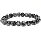 Looking for a Snowflake Obsidian bracelet? Shop at Magic Crystals for the best quality snowflake jewelry. We have 8 mm and 6mm  Round Bracelet Stretchy String bracelets for men and women. Healing Crystal Bracelet, Gemstone Bracelets, Bracelets for Women, Fathers Day and Mothers Day Gift, Reiki Jewelry.