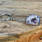 Agate Cluster Keychain - Crystal Jewelry - Magic Crystals