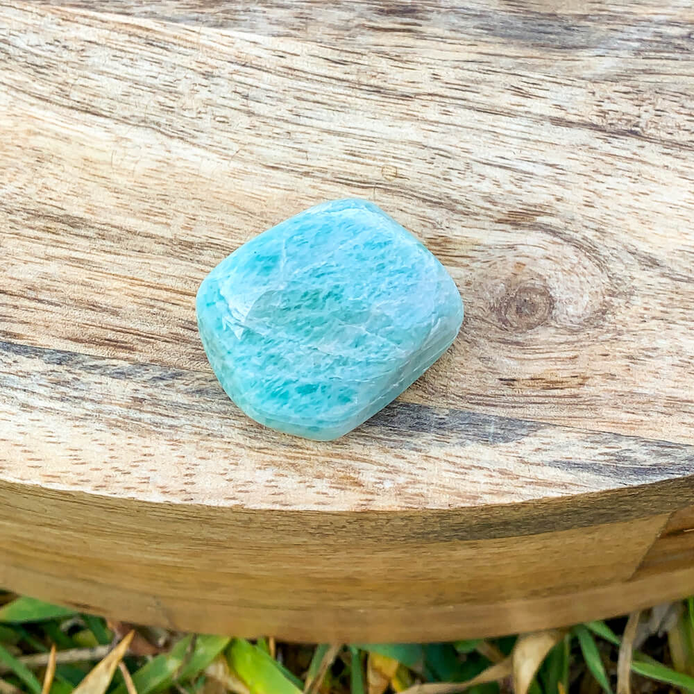 Buy Amazonite Tumbled Stones | Amazonite Polished Gemstones | Bulk Crystals at Magic Crystals. Amazonite is a soothing stone. FREE SHIPPING  Zodiac Stones Pouch, Star Sign tumbled stones, Zodiac Crystal Gift, Constellation Gift, Gift for Friends, Gift for sister, Gift for Crystals Lovers at Magic Crystals.