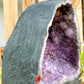 Large 24.14 lbs Amethyst Polished Geode - Polished Amethyst Geode Cluster - Cathedral Amethyst #44, Stone Point, Crystal Point, Amethyst Tower, Power Point at Magic Crystals. Natural Amethyst Gemstone for PROTECTION, PEACE, INSPIRATION. Magiccrystals.com offers FREE SHIPPING and the best quality gemstones.