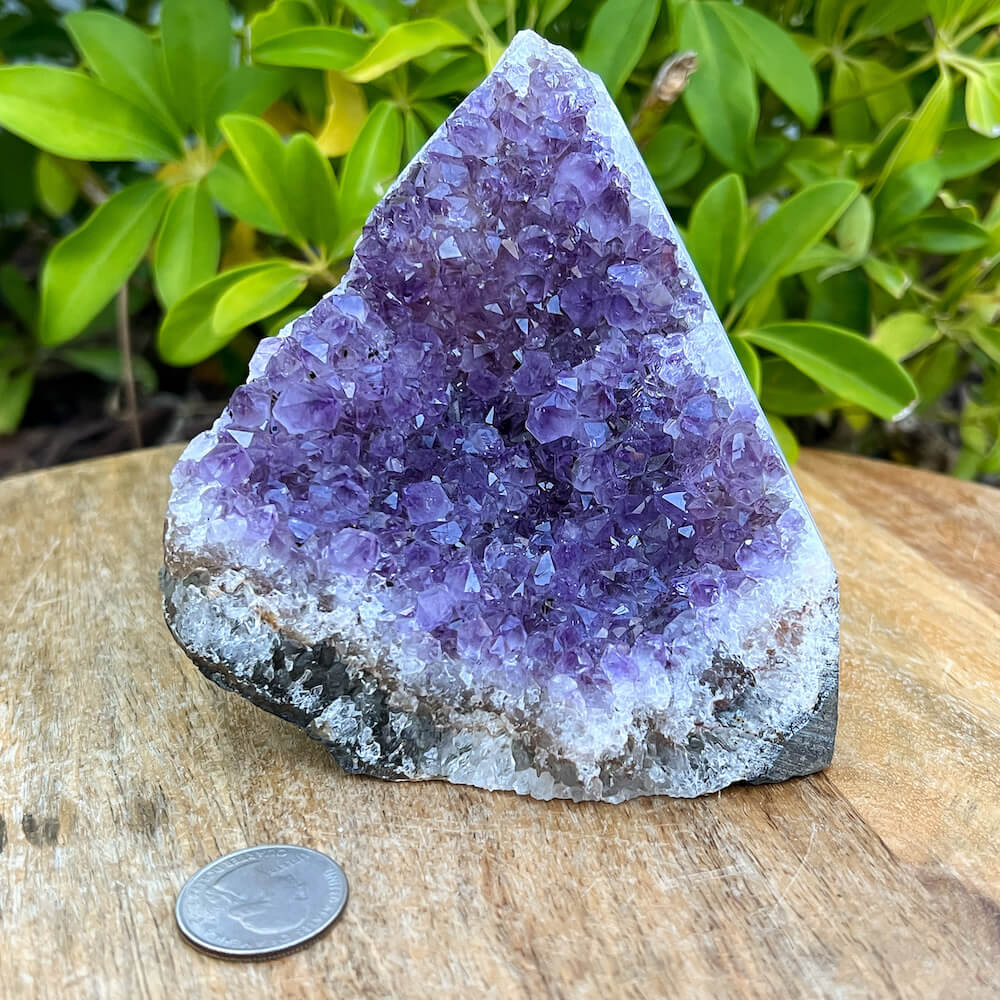Shop at Magic Crystals for Large Amethyst Polished Geode - Cathedral Amethyst. VERY High Quality. World’s Highest Quality Amethyst Geode, Crystals and Stones, Healing stones. Top Rated Mineral Dealer. Authenticity Certificates. Deep & Rich Hues. Amethyst from Brazil and Uruguay available.