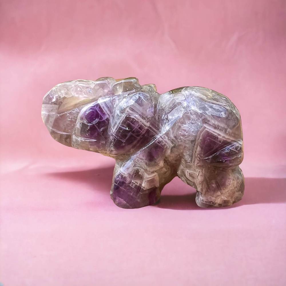 Crystal Carved Elephant