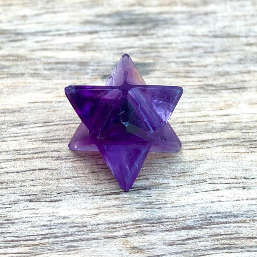 Merkaba Healing Crystals are known for activation of the Light Body merged with the Physical Body in Awakening deep Spiritual Transformation. Shop for Amethyst Crystal Merkaba - Sacred Geometry Star at Magic Crystals. Magiccrystals.com has Merkaba Necklace, gemstone Merkabas, and Sacred Geometry sets