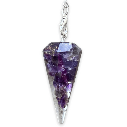 What is a pendulum? A pendulum is an object hung that swings back and forth. Buy 7 Chakra Pendulum Stone Divination Pendulum for Dowsing at Magic Crystals. Magiccrystals.com has pendulum with chakra stones for Divine Knowledge. Learn how to use pendulum, Gemstone pendulum or pendulum stone in our site.