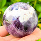 These amethyst Amethyst Sphere - Amethyst Ball - Amethyst Specimen hold a power all their own as they symbolize the ancient sphere found in Egypt. Shop large Amethyst Sphere. Amethyst Crystal Ball and Sphere are extremely powerful and protective stone with a high spiritual vibration, it is also a natural tranquilizer. Amethyst-Sphere-C