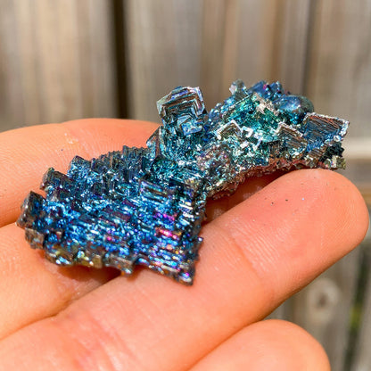 Looking for grade A quality Bismuth? Shop at Magic Crystals for Bismuth Crystals Cluster Specimen - Lab-Grown Stone. Brand new, 100% Bismuth rainbow crystals. They display beautifully at all angles. FREE SHIPPING AVAILABLE. Crystal Display Cluster Pyramid Metal Decor Rocks Minerals Specimen