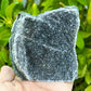 Cut base Brazilian Black Amethyst Church Cathedral Sparkly Druze Raw Crystal Cluster at Magic Crystals. This gemstone is a February Birthstone perfect for Third Eye Chakra and Crown. This gemstone helps for Spirituality and Wisdom. Natural Amethyst offers FREE SHIPPING and the best quality gemstones. Black-Amethyst-Cut-Base-_22