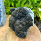 Cut base Brazilian Black Amethyst Church Cathedral Sparkly Druze Raw Crystal Cluster at Magic Crystals. This gemstone is a February Birthstone perfect for Third Eye Chakra and Crown. This gemstone helps for Spirituality and Wisdom. Natural Amethyst offers FREE SHIPPING and the best quality gemstones. Black-Amethyst-Cut-Base-_7
