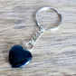 Black Onyx KEYCHAIN. Shop at Magic Crystals for Black Onyx Natural Stone Keychain, Black Onyx Jewelry, Pet Collar Charm, Bag Accessory, crystal on the go, keychain charm, gift for her and him. Black Onyx is a great SPIRITUALITY.  Black Onyx Crystal Key, Crystal Keyring, Black Onyx Crystal Key Holder. black stone keys