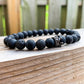 Looking for Onyx and Lava Stone Beaded Bracelet - Lava Jewelry Shop for Lava Jewelry at Magic crystals. Lava Stone Bracelet Bracelet made of natural gemstones and Lava stones for Oils Diffuser. Wrist Size: 7"-7.5" inches. Protection, Root chakra, Stabilizing and grounding. FREE SHIPPING available.