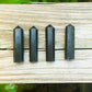 Gemstone Single Point Wand - Black Tourmaline Point. Check out our Jewelry points, Healing Crystals, Bohemian Stones, Pointed Gemstone, Natural Stones, crystal tower, pointed stone, healing pencil stone. Single Terminated Gemstone Mix Crystal Pencil Point Stone, Obelisk Healing Crystals ,Mixed Points, Tower Pencil. Mini Crystal Towers.