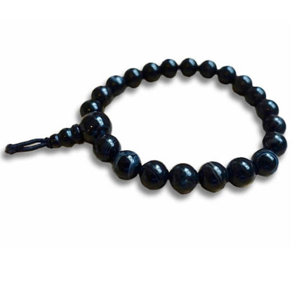 Looking for Black Agate Bead Stretchy String Bracelet? Shop at Magic Crystals for Black Agate Jewelry. Black Agate Stone Bracelets are good for PROTECTION, SUCCESS, and COURAGE. lack Agate is a stone of strength. Natural Gemstone bracelets with Free Shipping available. Black Agate unisex bracelet. 6mm and 8mm bracelet.