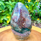 Looking for Large Bloodstone stones? Shop at our crystal shop for genuine Bloodstone free form gemstone, Bloodstone Stone, red Sodalite at Magic Crystals. Natural Bloodstone is a powerful reminder of the ageless spirit by raising the vibration of the physical vehicle. FREE SHIPPING