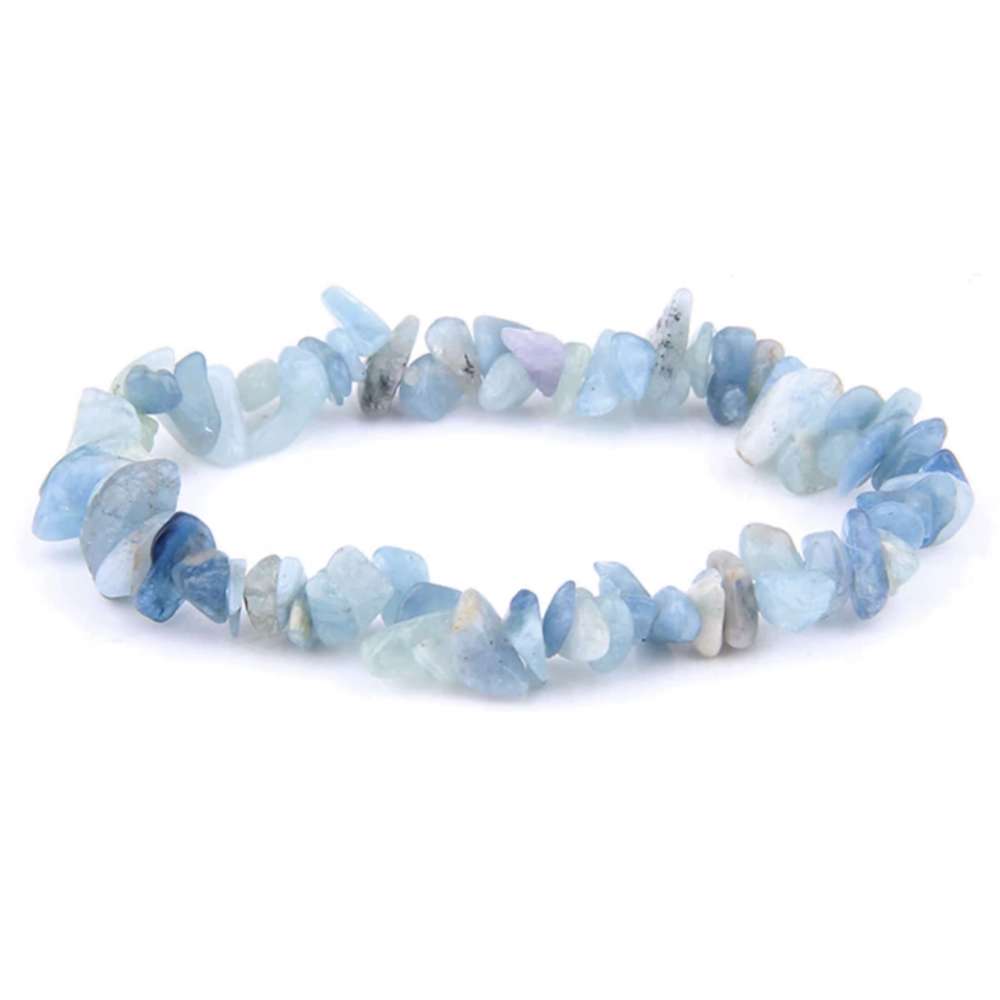 Blue-Aquamarine-Raw-Bracelet. Check out our Gemstone Raw Bracelet Stone - Crystal Stone Jewelry. This are the very Best and Unique Handmade items from Magic Crystals. Raw Crystal Bracelet, Gemstone bracelet, Minimalist Crystal Jewelry, Trendy Summer Jewelry, Gift for him and her. 