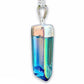 Looking for Blue Aura Points, Blue Quartz Point? Shop at Magic Crystals for a variety of Blue Aura Quartz Crystal Point Necklace - Sterling Silver Healing Gemstone Aura Quartz Necklace - Blue Aura Quartz Pendant. Raw Blue Aura  Quartz Crystal Necklace, Raw Crystal Point Pendant, Wrap Necklace for Men Women