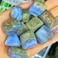 Blue Lace Agate Tumbled Stone-TUMBLED STONE-Magic Crystals