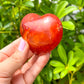 Looking for a genuine and stunning Carnelian Crystal Heart? Shop at Magic Crystals for Carnelian Heart - Orange Heart - Crystal Stone Heart. Extra-High Quality Carnelian Hearts. We only carry 'AAA' Quality Carnelian from Madagascar. Red Agate Crystal for Reiki Healing. Red Carnelian, Orange Carnelian, Authentic Crystal. Carnelian-Heart-M