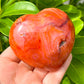 Looking for a genuine and stunning Carnelian Crystal Heart? Shop at Magic Crystals for Carnelian Heart - Orange Heart - Crystal Stone Heart. Extra-High Quality Carnelian Hearts. We only carry 'AAA' Quality Carnelian from Madagascar. Red Agate Crystal for Reiki Healing. Red Carnelian, Orange Carnelian, Authentic Crystal. Carnelian-Heart-R
