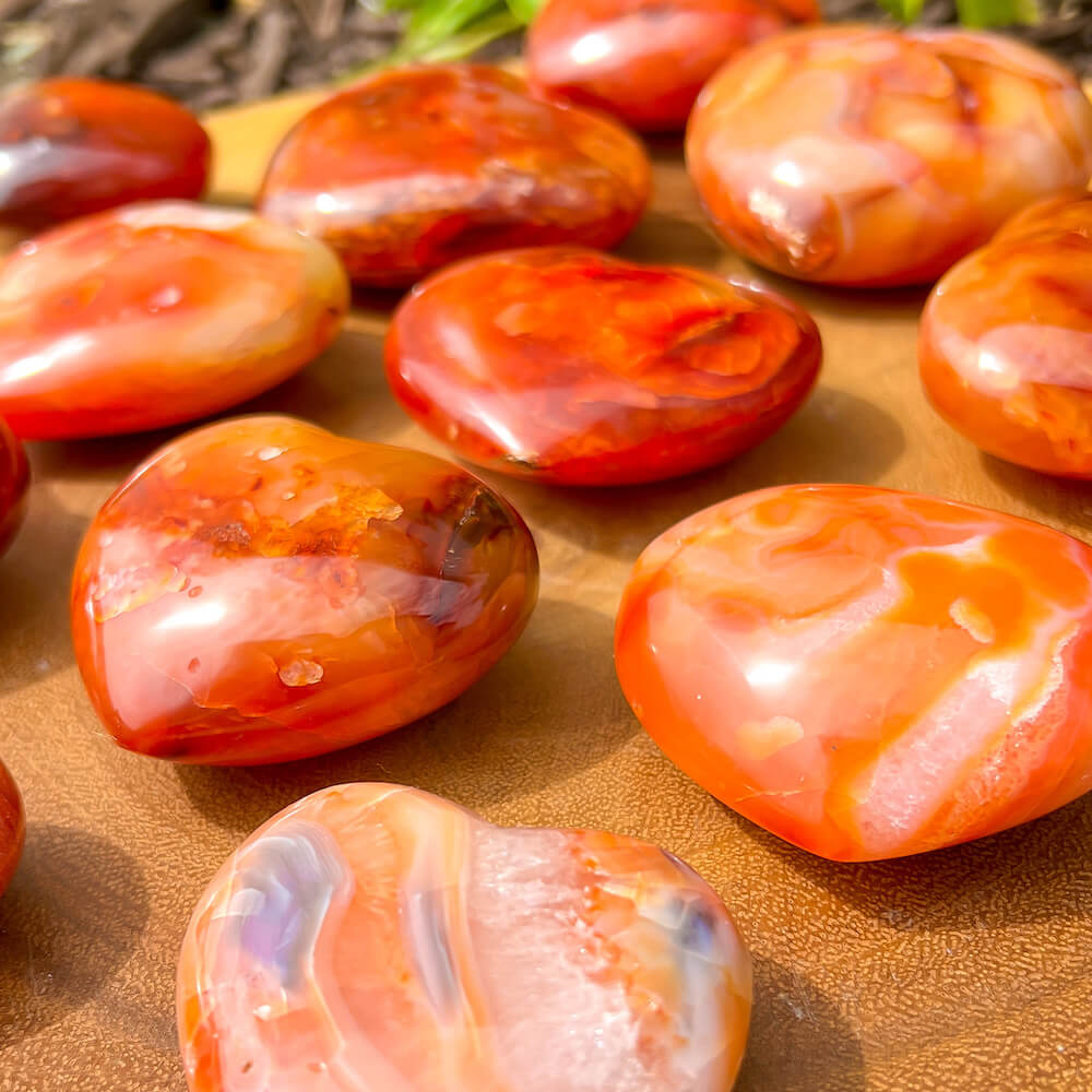 Looking for a genuine and stunning Carnelian Crystal Heart? Shop at Magic Crystals for Carnelian Heart - Orange Heart - Crystal Stone Heart. Extra-High Quality Carnelian Hearts. We only carry 'AAA' Quality Carnelian from Madagascar. Red Agate Crystal for Reiki Healing. Red Carnelian, Orange Carnelian, Authentic Crystal. Carnelian-Heart