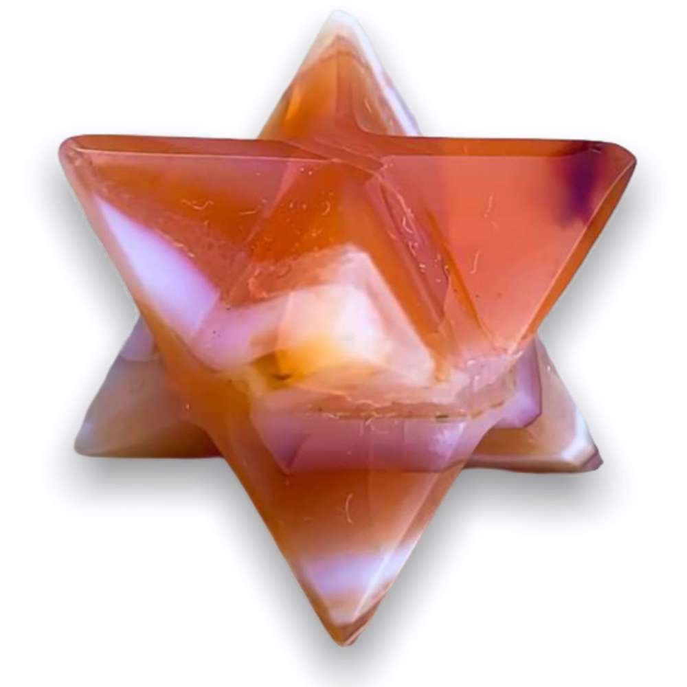 Merkaba Healing Crystals are known for activation of the Light Body merged with the Physical Body in Awakening deep Spiritual Transformation. Shop for Carnelian Stone Crystal Merkaba, Sacred Geometry Star at Magic Crystals. Magiccrystals.com has Merkaba Necklace, gemstone Merkaba, and Sacred Geometry sets